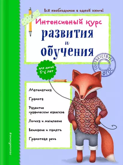 Интенсивный курс развития и обучения: для детей 5-6 лет - фото 1