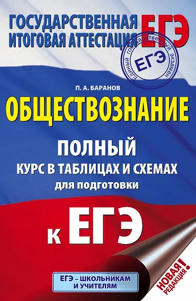 ЕГЭ. Обществознание. Полный курс в таблицах и схемах для подготовки к ЕГЭ - фото 1