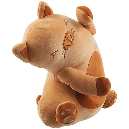 Мягкая игрушка Котик весёлый бежевый (текстиль) (41см) (12-35011-80274676) - фото 2