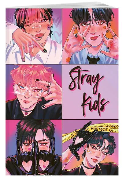 Обложка для паспорта. Stray Kids (ПВХ, 185х133 мм) - фото 2