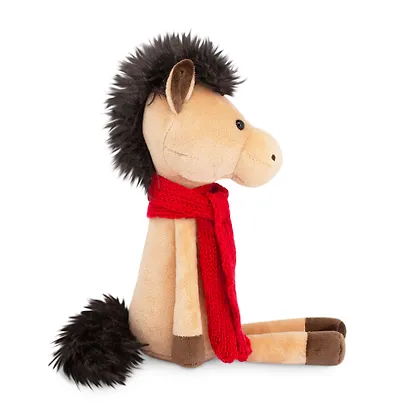 Мягкая игрушка Новый Год 2026 Конёк Санёк (20 см) - фото 2