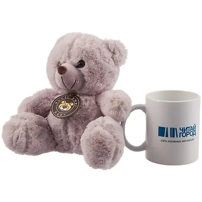 Мягкая игрушка Мишка  20 см, цв. в асоортим - фото 3