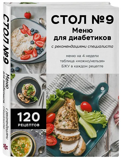 Стол №9. Меню для диабетиков с рекомендациями специалиста - фото 3