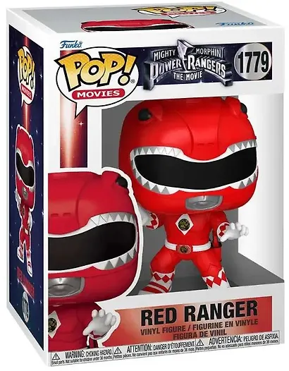 Фигурка FUNKO POP Movies: MMPR Movie- Red Ranger (FNK81197) - фото 1