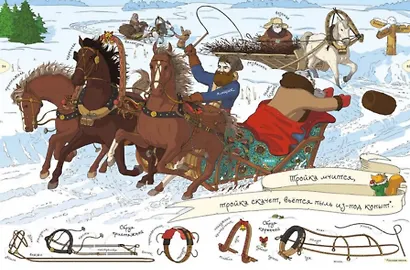 Как жили, говорили и одевались на Руси. Игровой словарь в картинках - фото 4