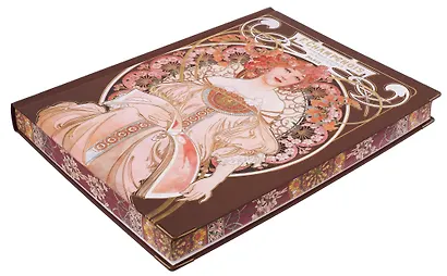 Книга для записей "А. Муха" 265*190, 82 листа, нелинованная, твердая обложка, в ассортименте - фото 6