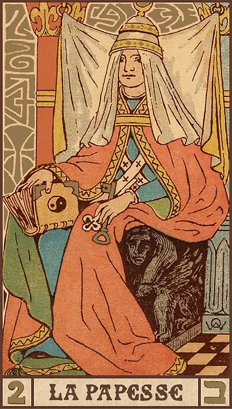 Таро мини-Символическое Вирта/Mini Tarot Symbolic Tarot of Wirth (78 карт + инструкция) - фото 4