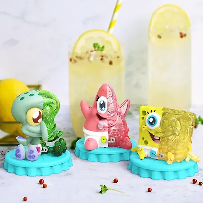 Коллекционная фигурка Mighty Jaxx Губка Боб Квадратные Штаны в ассортименте (коробка) (8х11х8) (71169) - фото 2