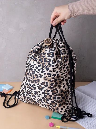 Сумка (мешок) "Леопард", Yoi - фото 7