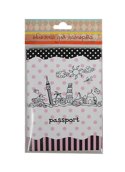 Феникс Презент Обложка для паспорта ПВХ 13,3*19,1см 29055 - фото 2