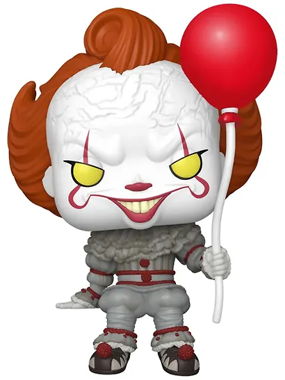 Фигурка Funko POP! Movies IT Chapter 1 Pennywise with Balloon (Shelf Sitter) (2030) (Fun90440) - фото 1