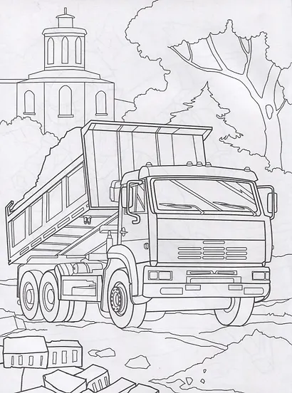 СУПЕР-ПУПЕР РАСКРАСКА. РОБОТЫ И МАШИНЫ - фото 3