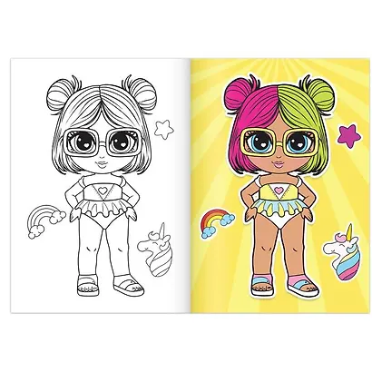 Набор раскрасок "WOW Girls" (комплект из 6 книг) - фото 3