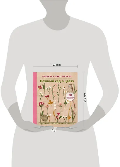 Вышивка Элис Макабэ. Нежный сад в цвету - фото 8