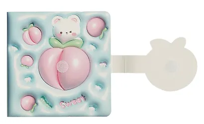 Записная книжка А7 96л "Berry animal 3D" мел.картон, ассорти - фото 11