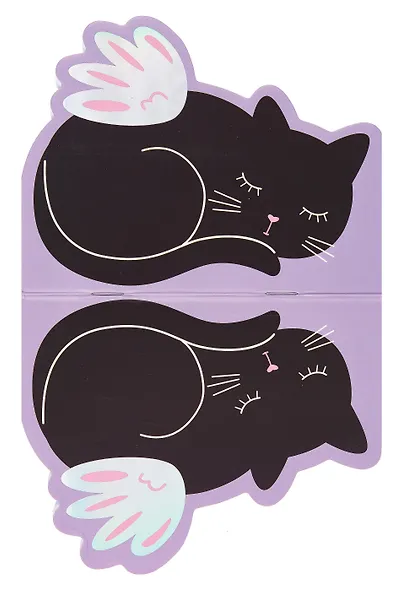 Записная книжка А6+ 32л "Cat wings" лин., сшивка, Yoi - фото 5