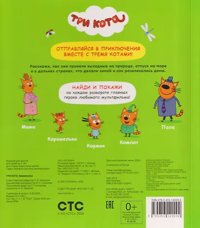 Три кота. Виммельбух - фото 2
