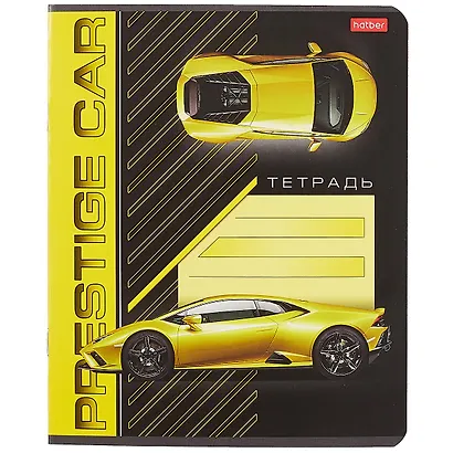 Тетрадь в клетку Hatber, "Автопрестиж", 12 листов, в ассортименте - фото 5
