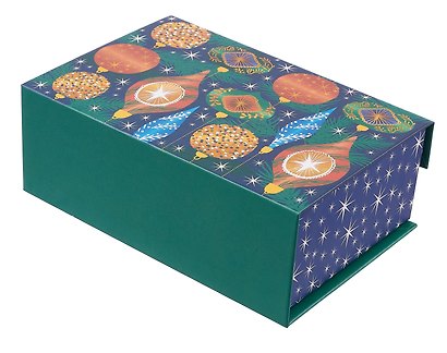 Коробка подарочная "Игрушки" 16,5*11,5*6см, Новый год, картон - фото 4
