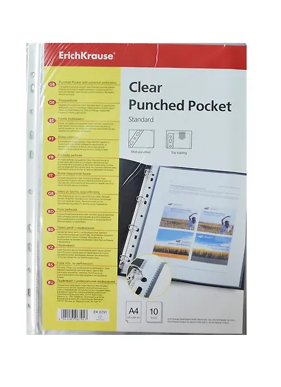 Файлы, 10 штук, Erich Krause, А4 - фото 2