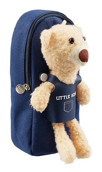 Пенал-косметичка "Little bear" с игрушкой, ассорти - фото 5