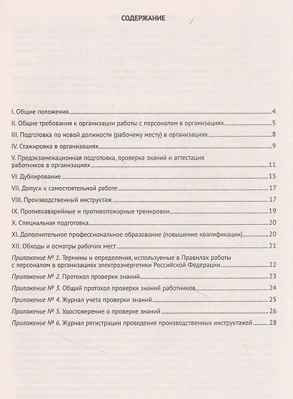 Правила работы с персоналом в организациях электроэнергетики Российской Федерации - фото 2