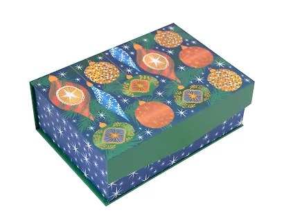 Коробка подарочная "Игрушки" 20*14*7см, Новый год, картон - фото 1