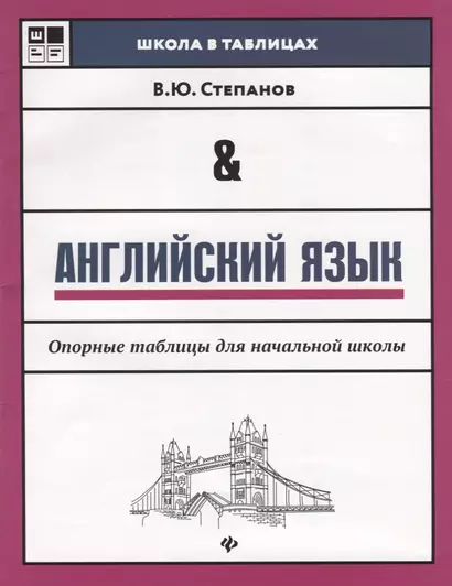 Английский язык: опорные таблицы для начал.школы - фото 1