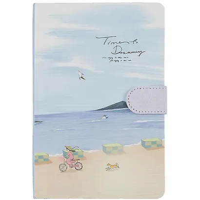 Блокнот с магнитной застежкой Море Time to Dreaming (224стр) (13х19) - фото 4