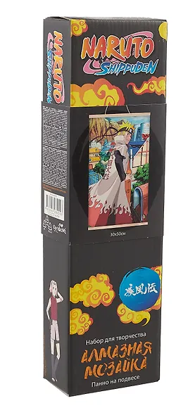 Naruto. Алмазное панно на подвесе "Седьмой Хокаге", 30 х 50 см - фото 3
