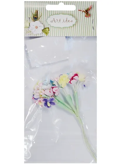 Набор для творчества, Букетик из 4-х соцветий нежный микс - фото 1