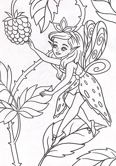 МОЯ РАСКРАСКА А4 чёрная. ВОЛШЕБНАЯ СТРАНА - фото 2