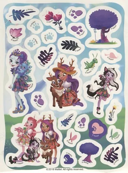 Энчантималс. 100 наклеек - фото 4