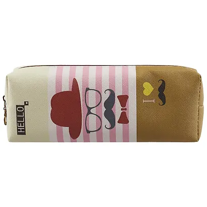 Пенал на молнии «Усы с разноцветной полоской», 20 х 6.5 см - фото 5