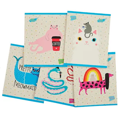 Тетрадь в клетку Listoff, "DIY Collection. Летнее настроение", 48 листов, в ассортименте - фото 8