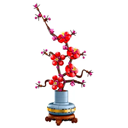 LEGO Icons: Цветок сливы, 327 деталей (10369) - фото 4