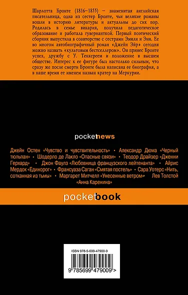 Биография Шарлотты Бронте и ее бестселлер "Джейн Эйр" (комплект из 2-х книг) - фото 2