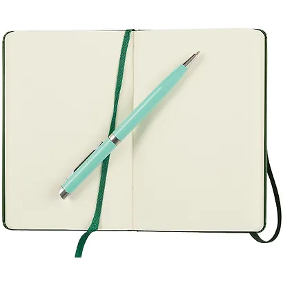 Записная книжка Moleskin Classic Pocket, твёрдая обложка, зелёная, 96 листов, А6 - фото 3