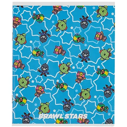 Тетрадь в клетку Premiere Publishing, Brawl Stars, 24 листа, в ассортименте - фото 13
