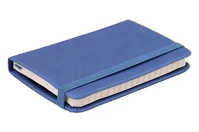 Записная книжка А7 80л лин. "Joy Book. Летние сумерки" иск.кожа, тонир.блок, скругл.углы, ляссе, резинка, карман на задн.форзаце - фото 3