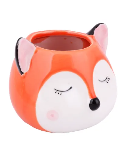 Кашпо Лисичка (керамика) (9,5х7,5) (12-08000-202306-115) - фото 1