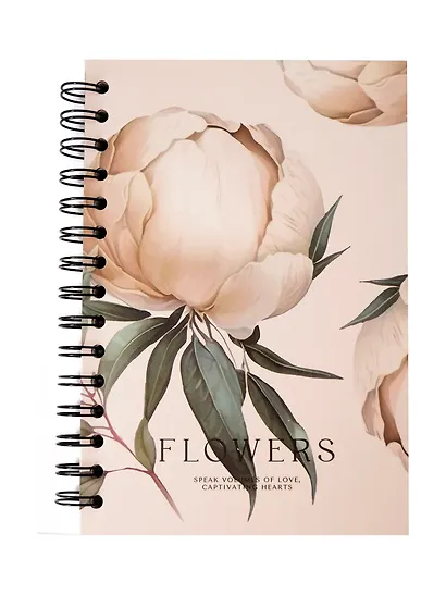 Тетрадь общая «Peony. Айвори», 120 листов в точку, А5 - Be Smart - фото 1