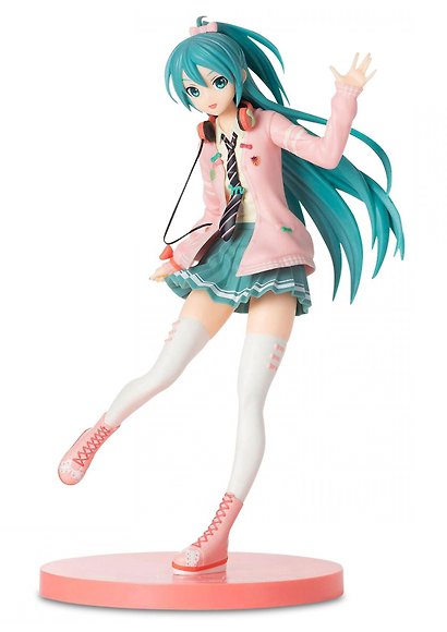 Фигурка аниме SEGA Хатсунэ Мику Ribbon Girl 24см 440187 - фото 1