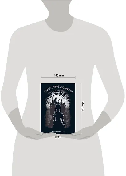 Блокнот 48л "Neverrmore Academy. Secret notebook" - фото 3