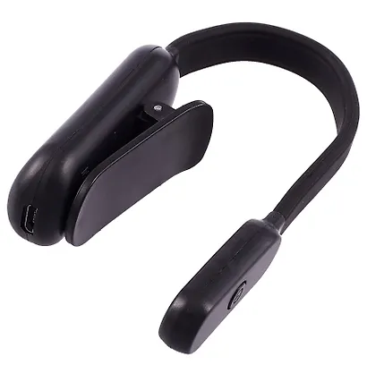 Мини-лампа LED для чтения (черная) (micro USB) (коробка) - фото 3