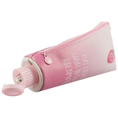 Пенал на молнии «Клубничный тюбик» - фото 1