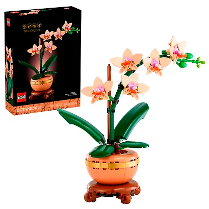 LEGO Botanical Collection: Мини-орхидея, 274 детали (10343) - фото 1