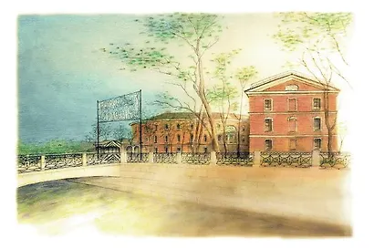 Открытка СПб карандаш Новая Голландия - фото 1