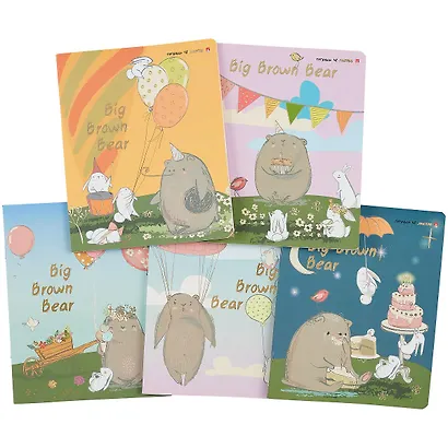 Тетрадь в клетку Альт, "Веселый медведь", 48 листов, в ассортименте - фото 7