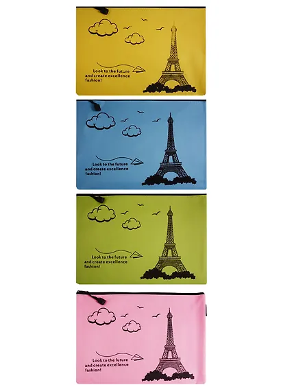 Папка на молнии А4 "Paris", ткань - фото 2